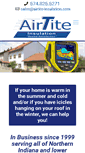 Mobile Screenshot of airtite-insulation.com
